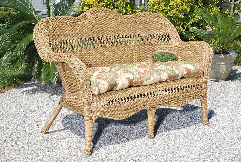 Resin Wicker Love Seats