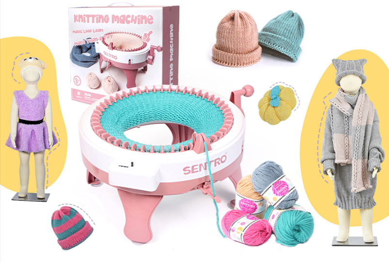 Sentro Crochet Machine and Circular Knitting Machine